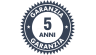 Garanzia 5 anni